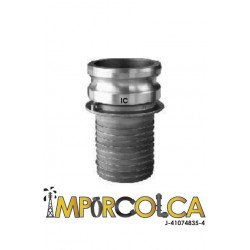 Conexion Camlock Parte "E" 4"Aluminio
