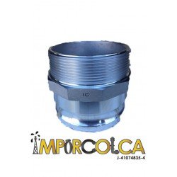 Conexion Camlock Parte "F" 4"Aluminio