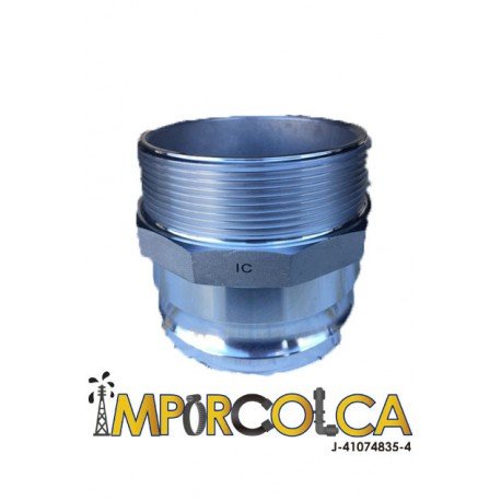Conexion Camlock Parte "F" 4"Aluminio